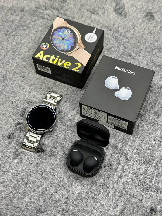 *Most Awaited Budget Combo | Active 2 Amoled Display Smartwatch And Buds 2 Pro Best Quality Earphone*