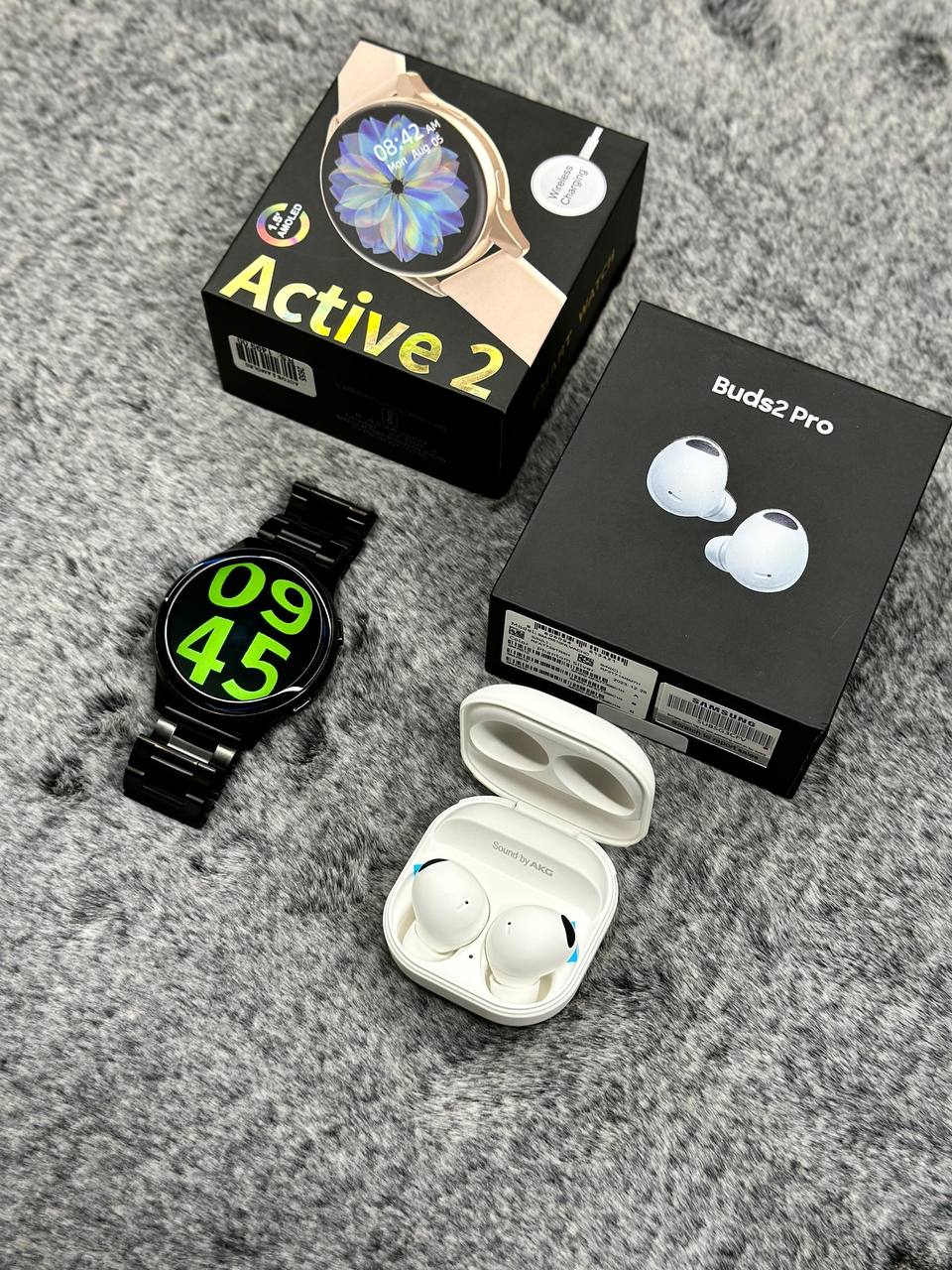 *Most Awaited Budget Combo | Active 2 Amoled Display Smartwatch And Buds 2 Pro Best Quality Earphone*