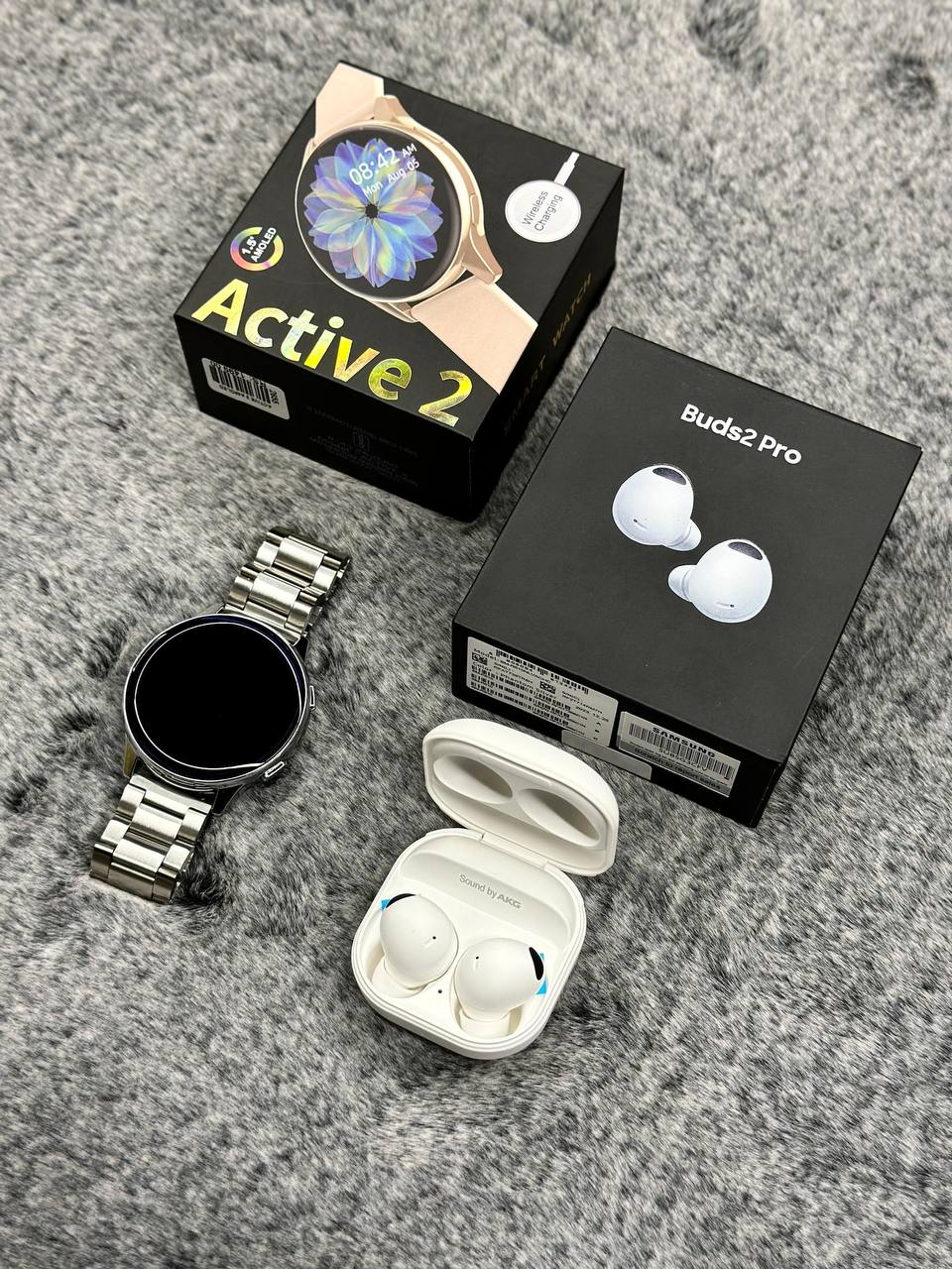 *Most Awaited Budget Combo | Active 2 Amoled Display Smartwatch And Buds 2 Pro Best Quality Earphone*